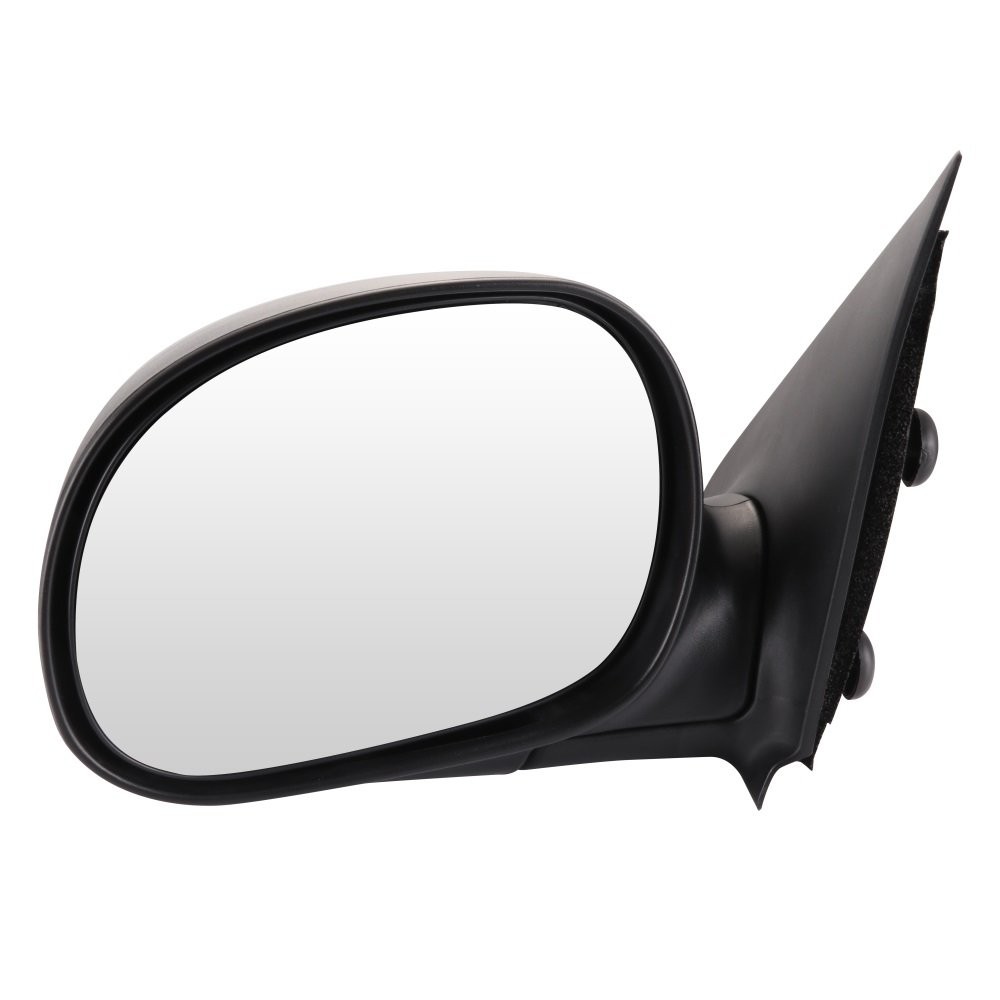 Pair Black Mirrors For 1997-2004 Ford F150 Left & Right Side Manual Fold