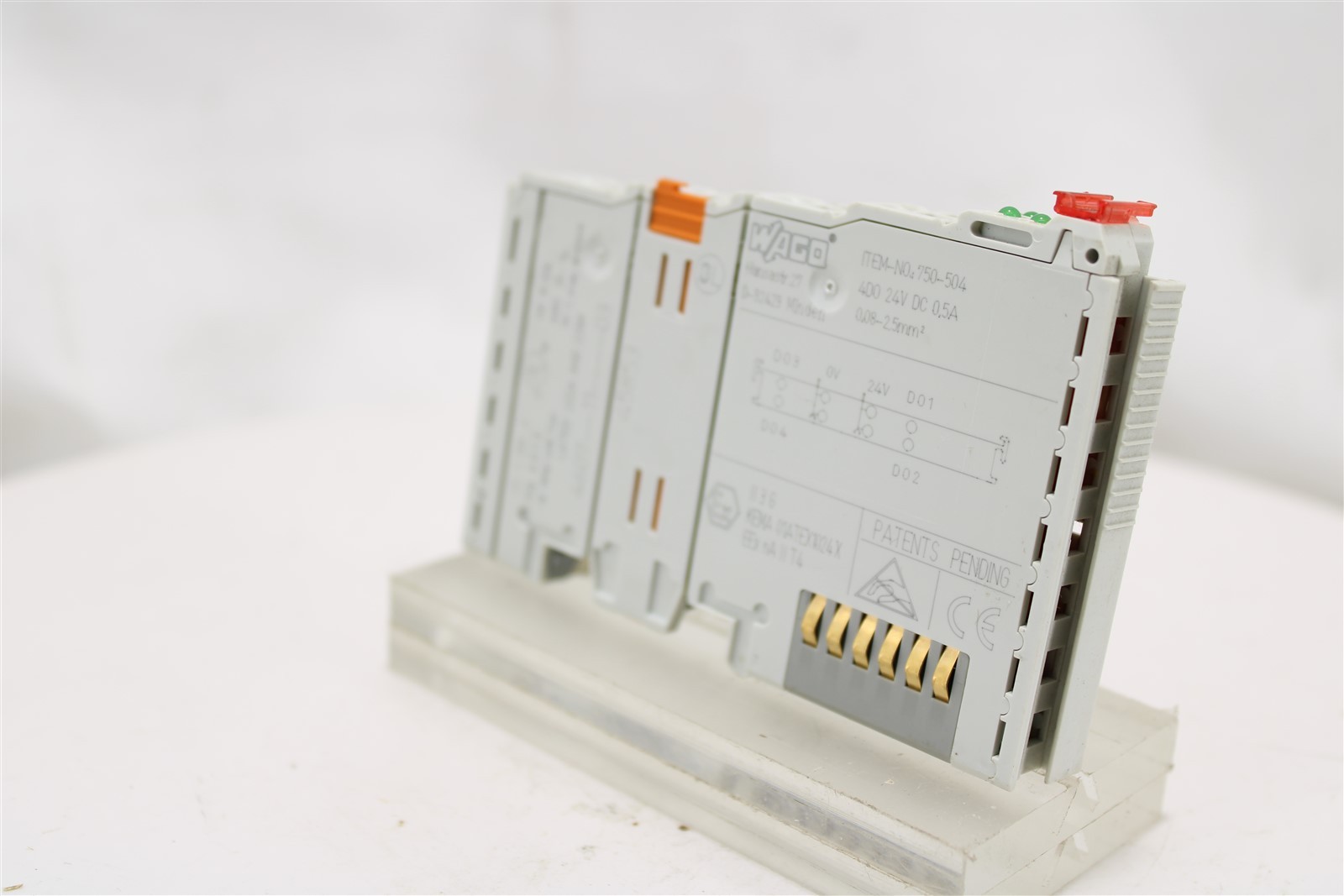 WAGO 750-504 750 Series Digital Output Module | 4-CH | 24V DC | 0.5A