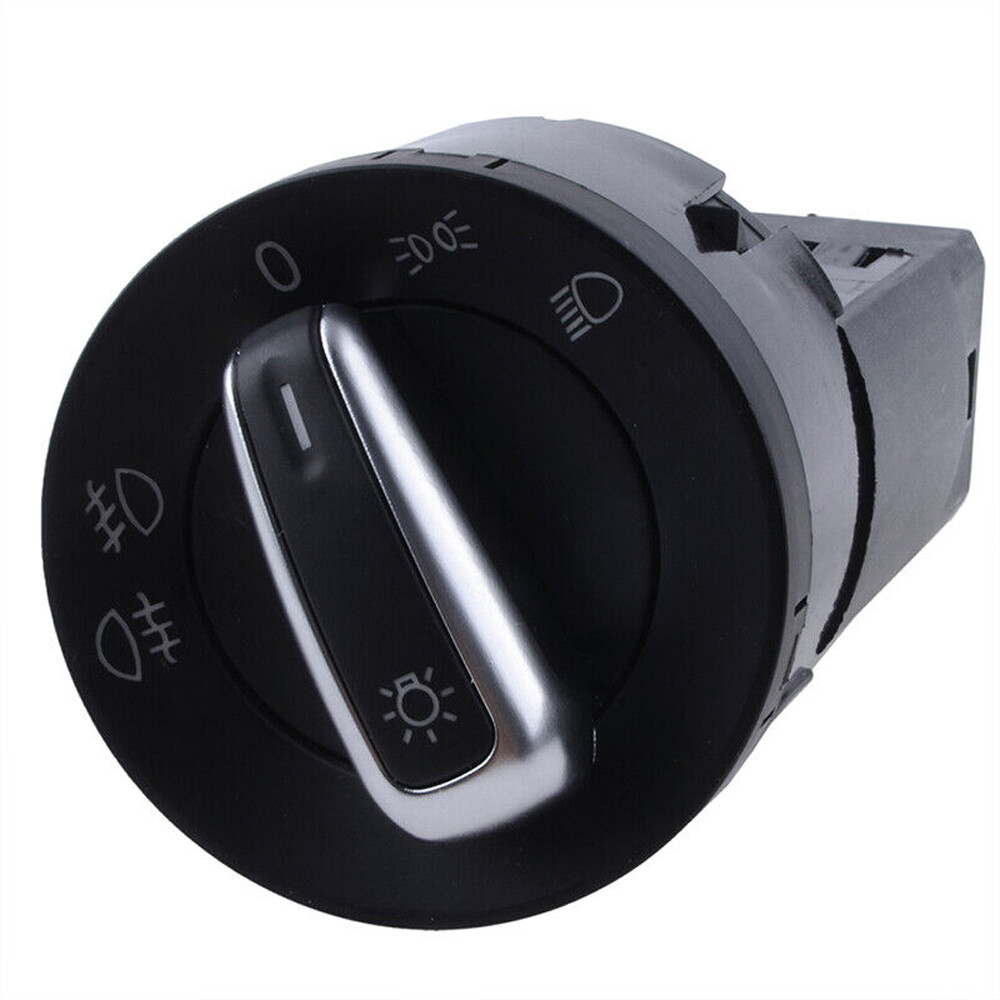 Auto Headlight Switch Chrome w/Light Sensor Module For VW Golf Mk4 Passat Polo☀️