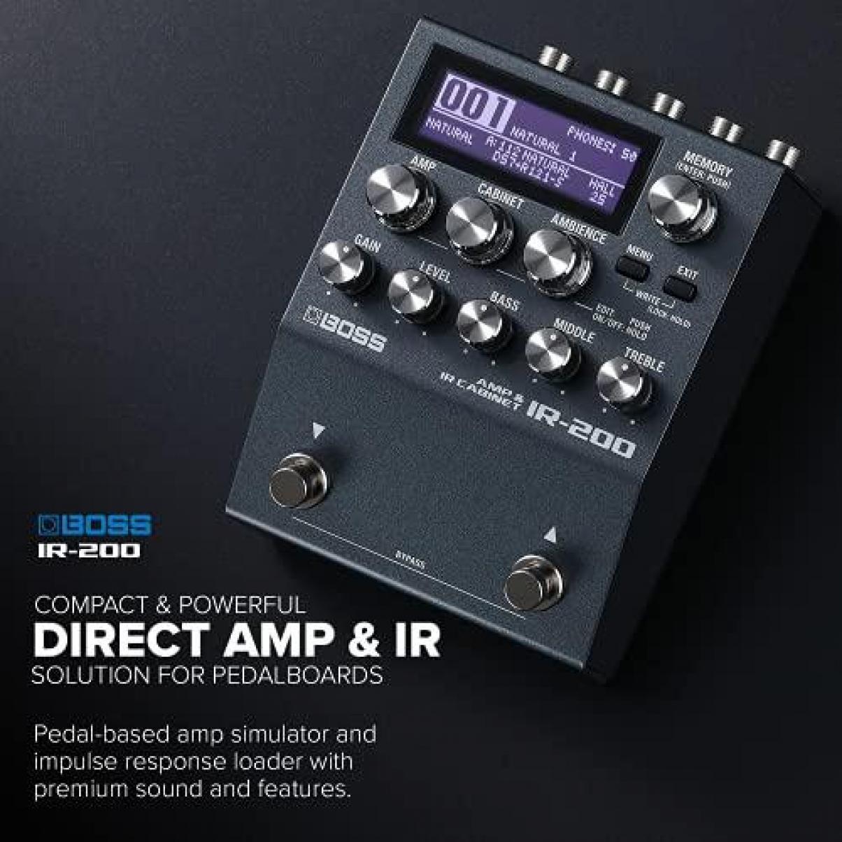 Boss IR-200 AMP & CABINET PROCESSOR Brand New in Box