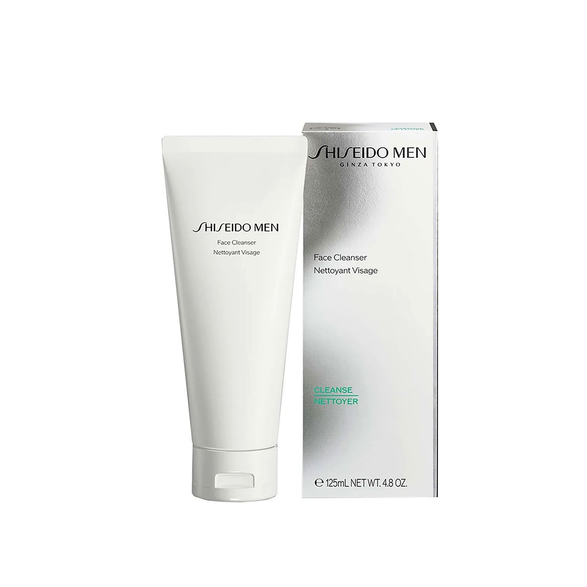 Shiseido Men Face Cleanser - Full Size 125mL / 4.8 Oz. - Brand New