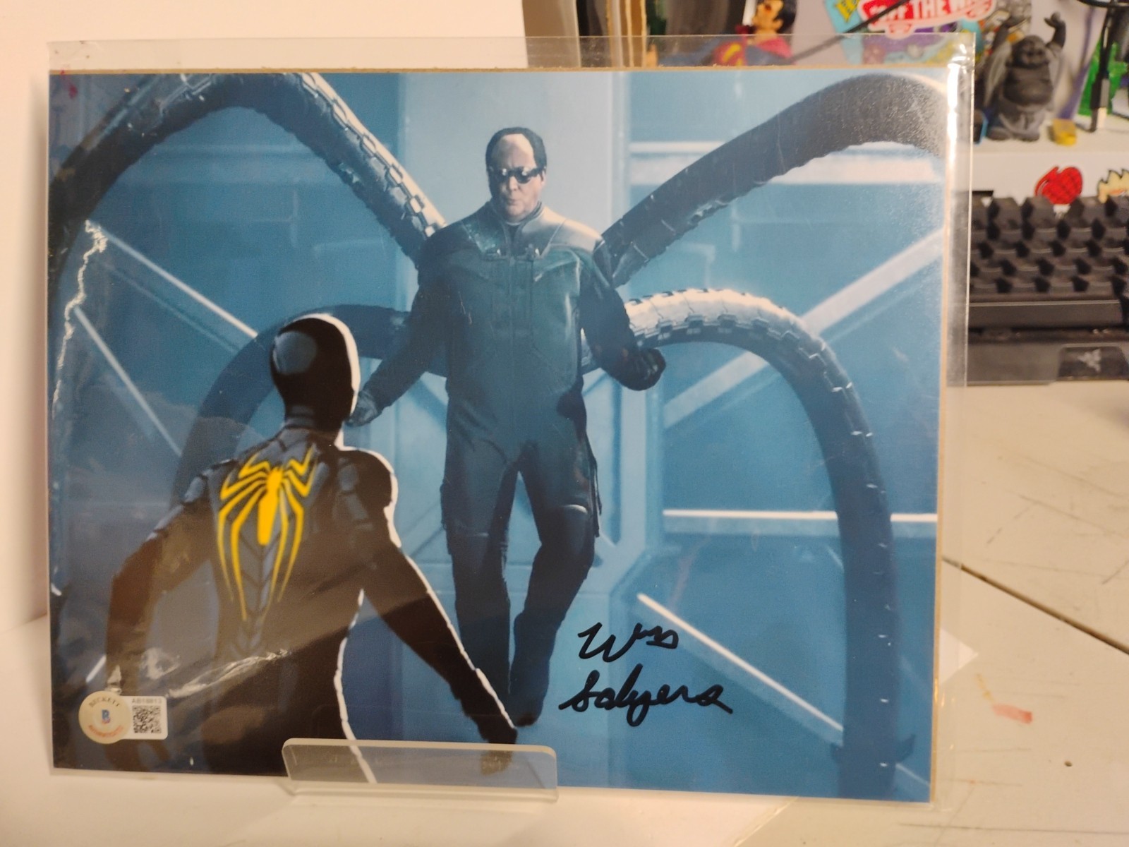 Spider-Man WILLIAM SALYERS with BECKETT COA signed AUTOGRAPH 8838
