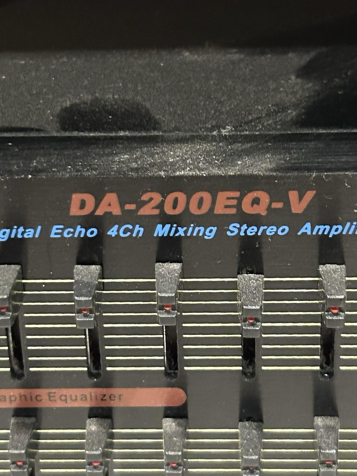 RSQ DA-200 EQ 4 Channel Mixing Studio Amplifier