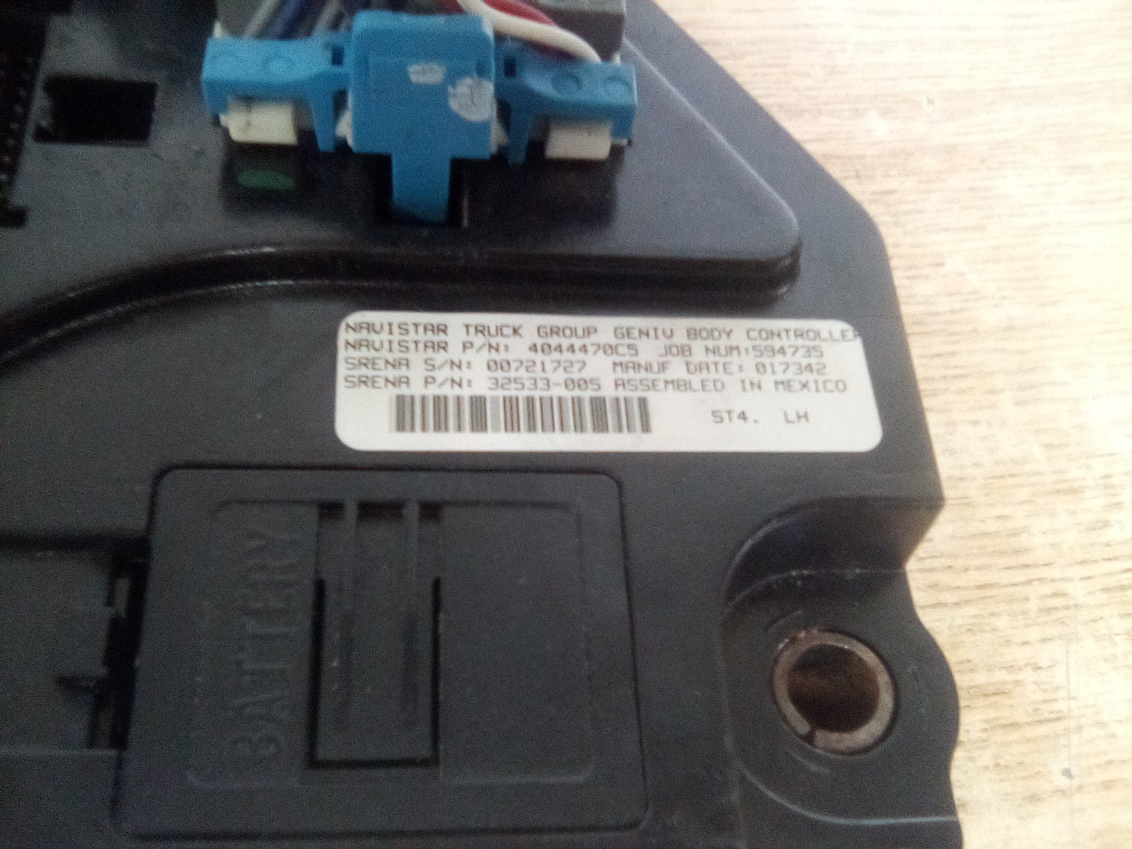 2019 International 4300 4044470C5 BCM Control Module