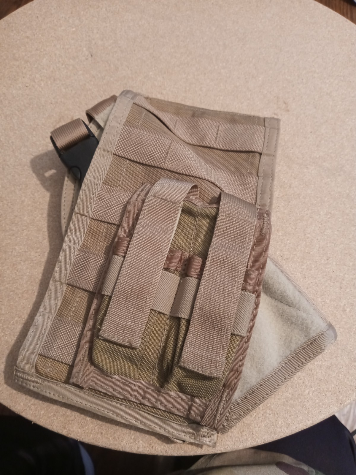 Oldgen Pre-MSA Paraclete MOLLE Envelope Holster & Mag Pouch Set Coyote New Rare