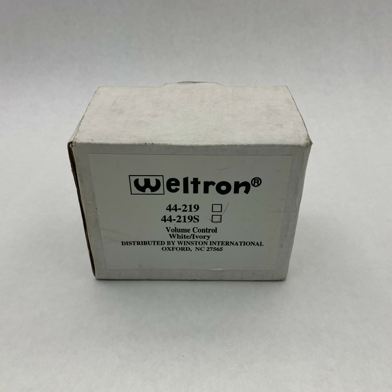 Welltron 44-219S NIB 100W Volume Control White/Ivory See Pictures #A82