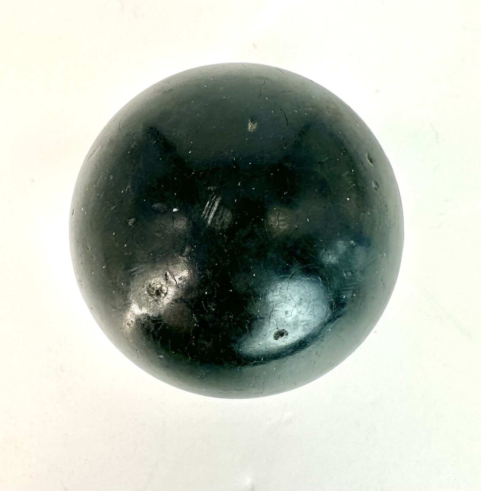 Vintage Clay #4 Pool Billiards Ball