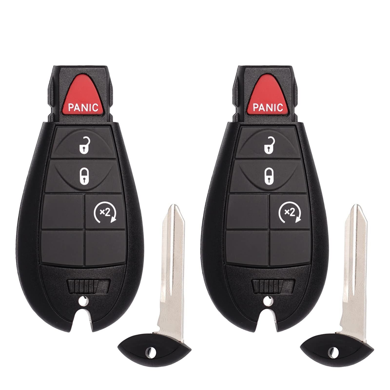 Key Fob Fobik Replacement Fits for Dodge Ram 1500 20132021 2500 3500 4500 550...