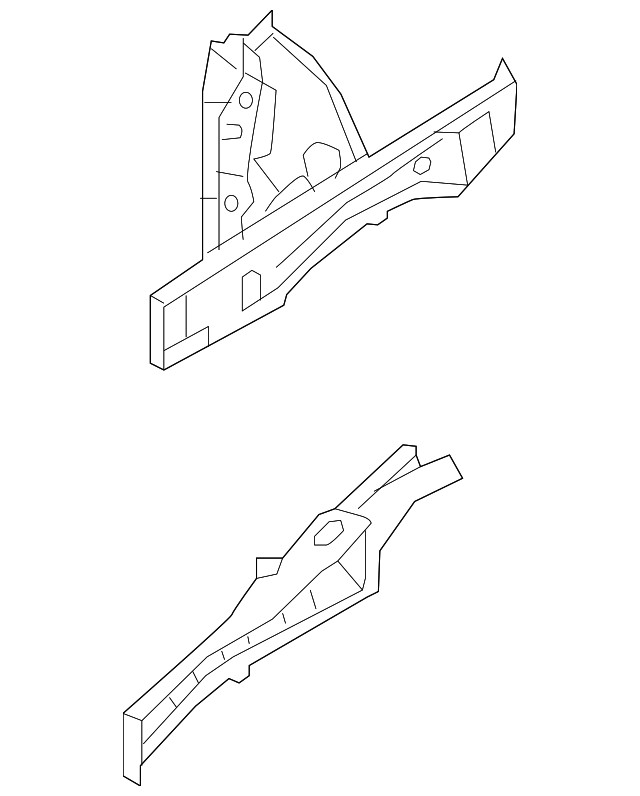 Genuine Nissan Frame Side Member G5131-9NBMA