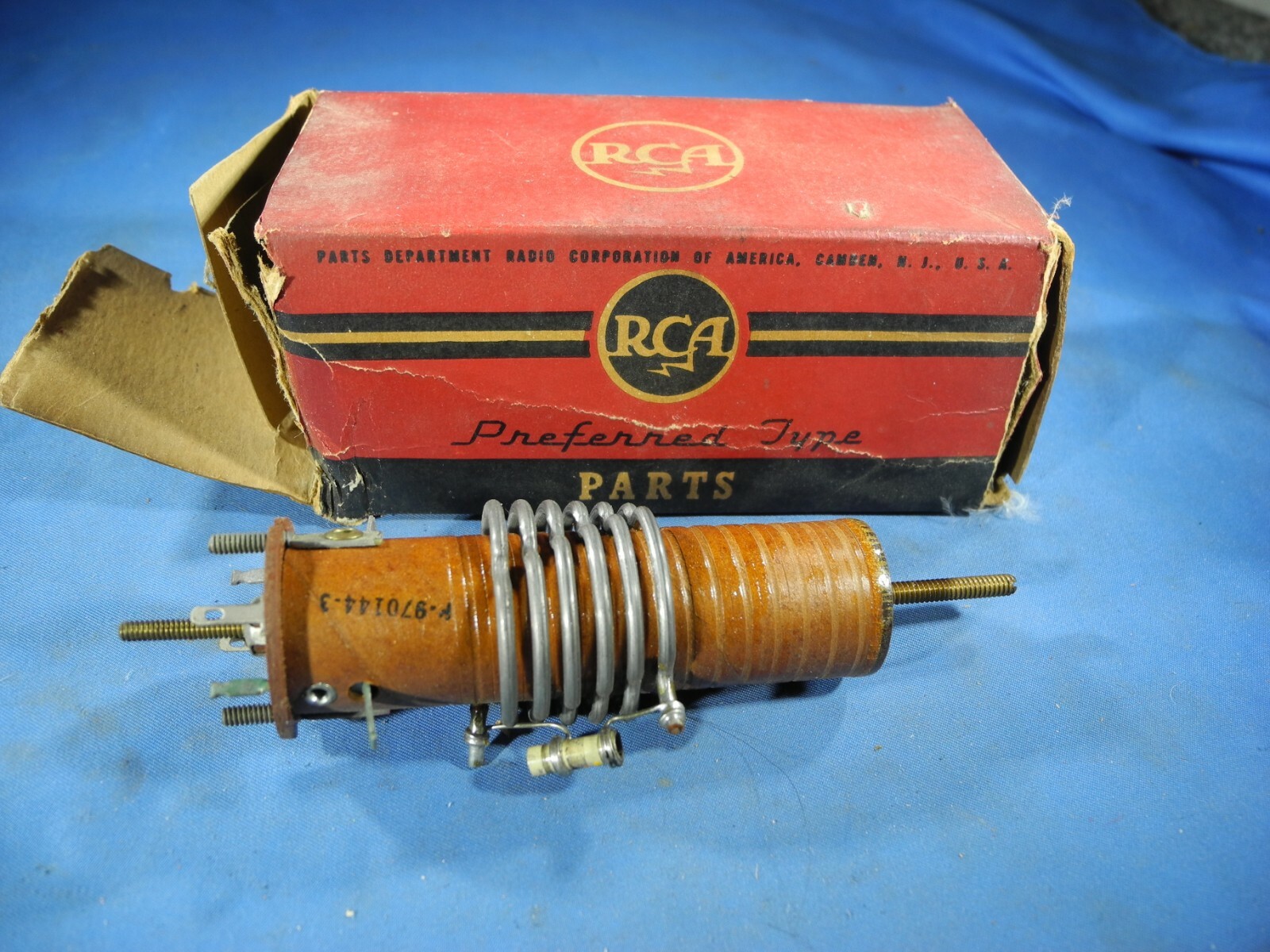 NOS RCA TYPE 202K2 1st Picture IF Transformer (FREE SHIPPING!)