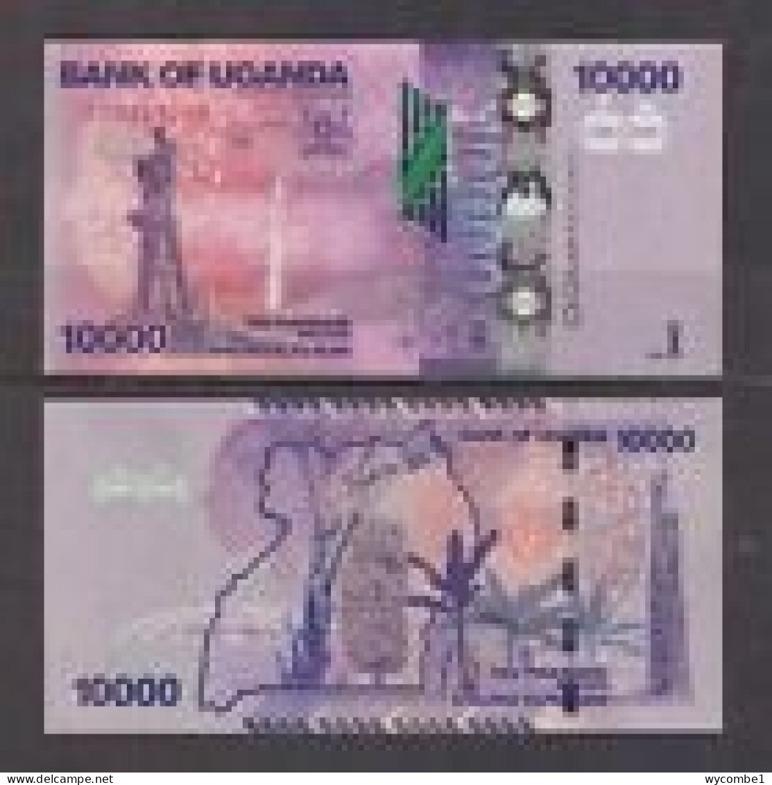 UGANDA - 2021 10000 Shillings UNC
