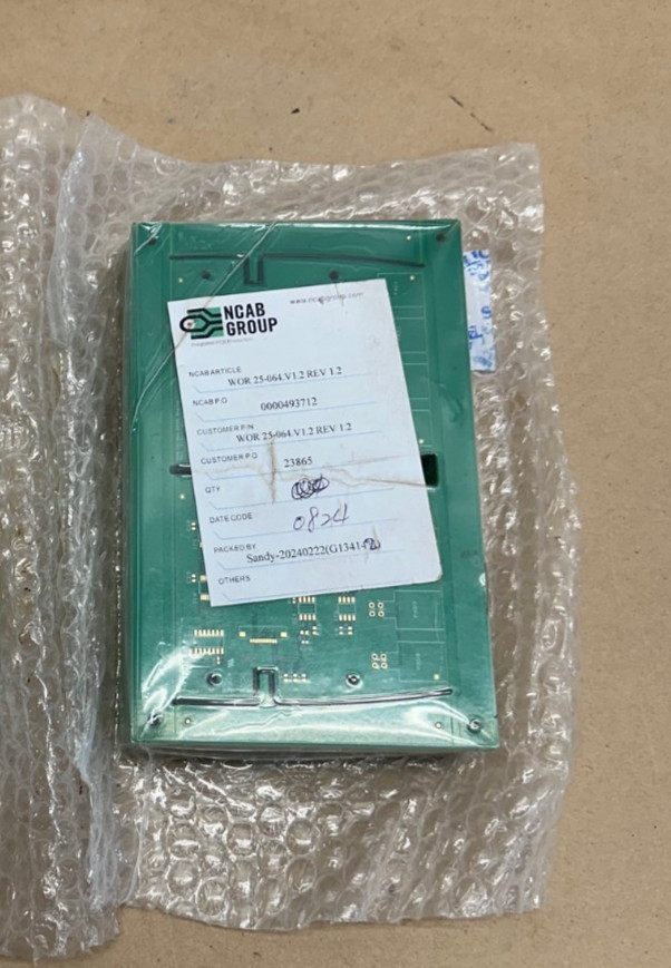 NCAB Group WOR 25-064 Circuit Board, Qty 22 *FACTORY SEALED*