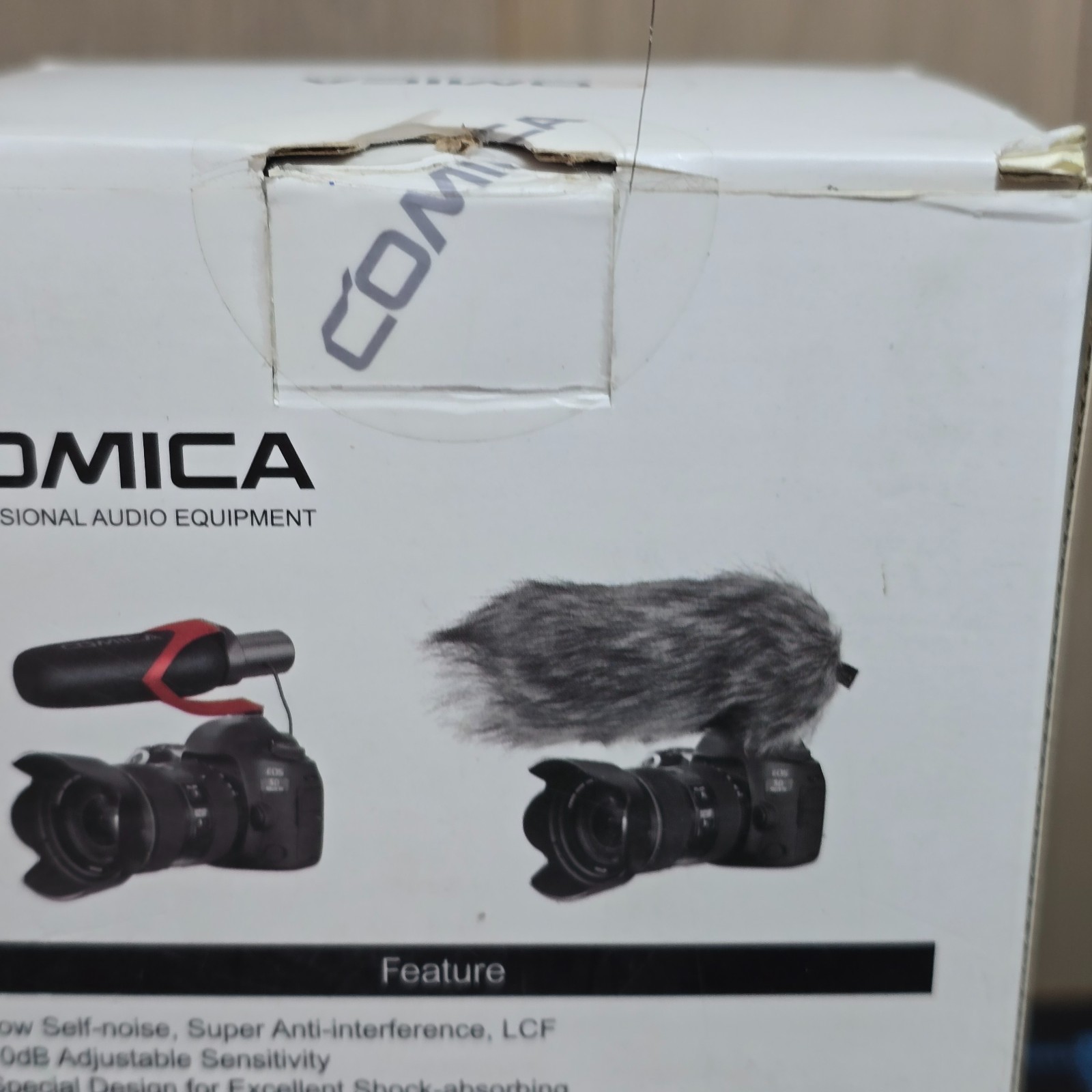 Comica V30 PRO Directional Condenser Shotgun Video Microphone - New, Open Box