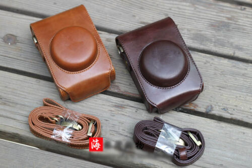 For FUJIFILM Fuji X70 / For Sony RX100 M7 Leather Camera Case Cover Bag