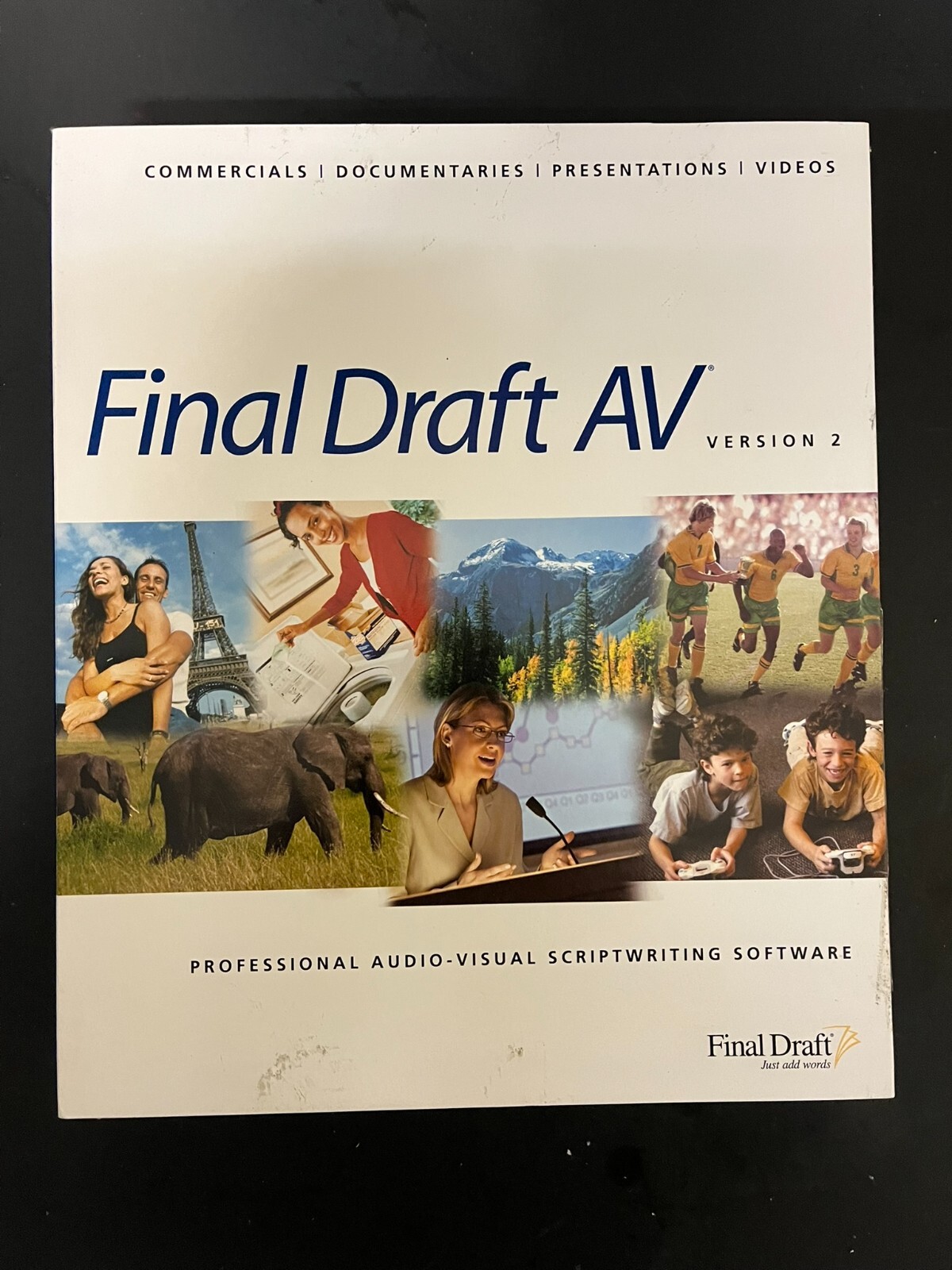 Final Draft AV 2 Scriptwriting Audio-Visual Software (Windows / Mac)