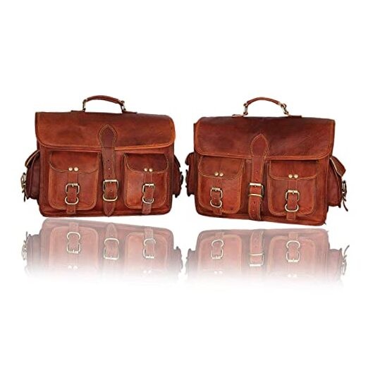 Saddle Bags Motorcycles Bike Powersports Accessories Road Bicycle 15 Inches