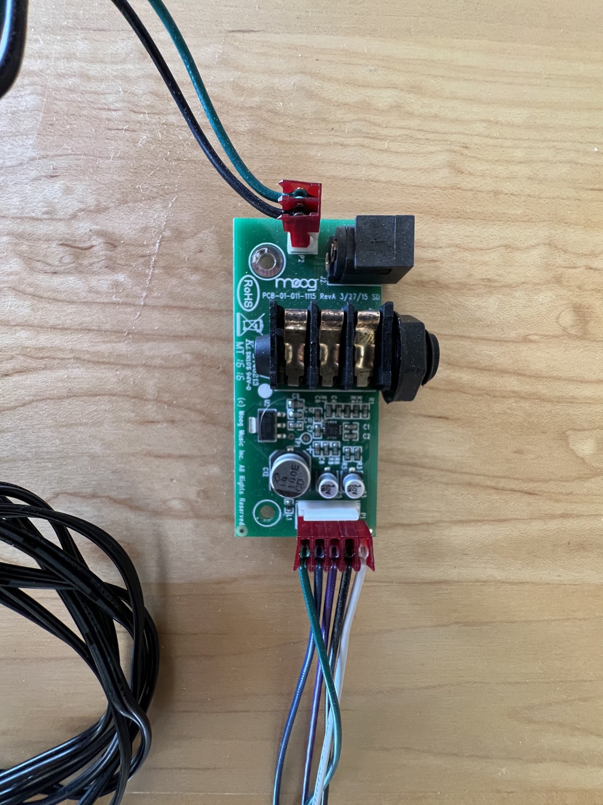 Moog semi-modular Power Board & Charger