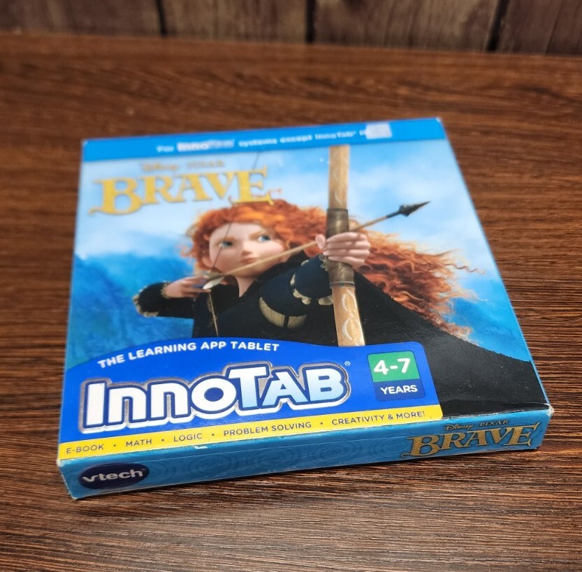 VTech InnoTab Disney Brave Learning Video Game Cartridge Years 4-7 - Brand New!