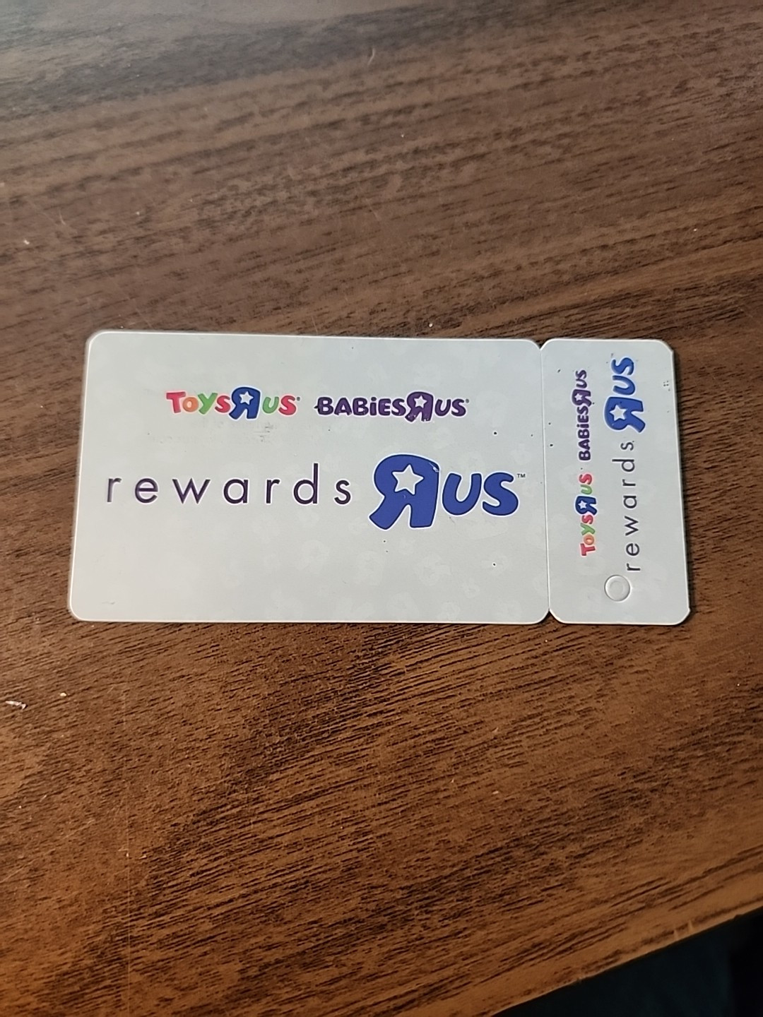 Toys R Us Babies R Us Rewards Member Card Collectible 2008