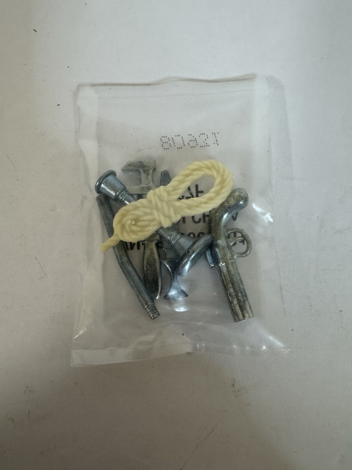 Sealed CLUE Weapons Complete Set of 6 Board Game Replacement Pieces Parts