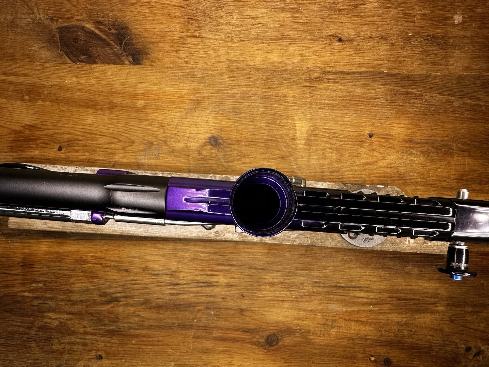 Shocktech Autococker Mechanical Semi-Auto Marker Purple/Black