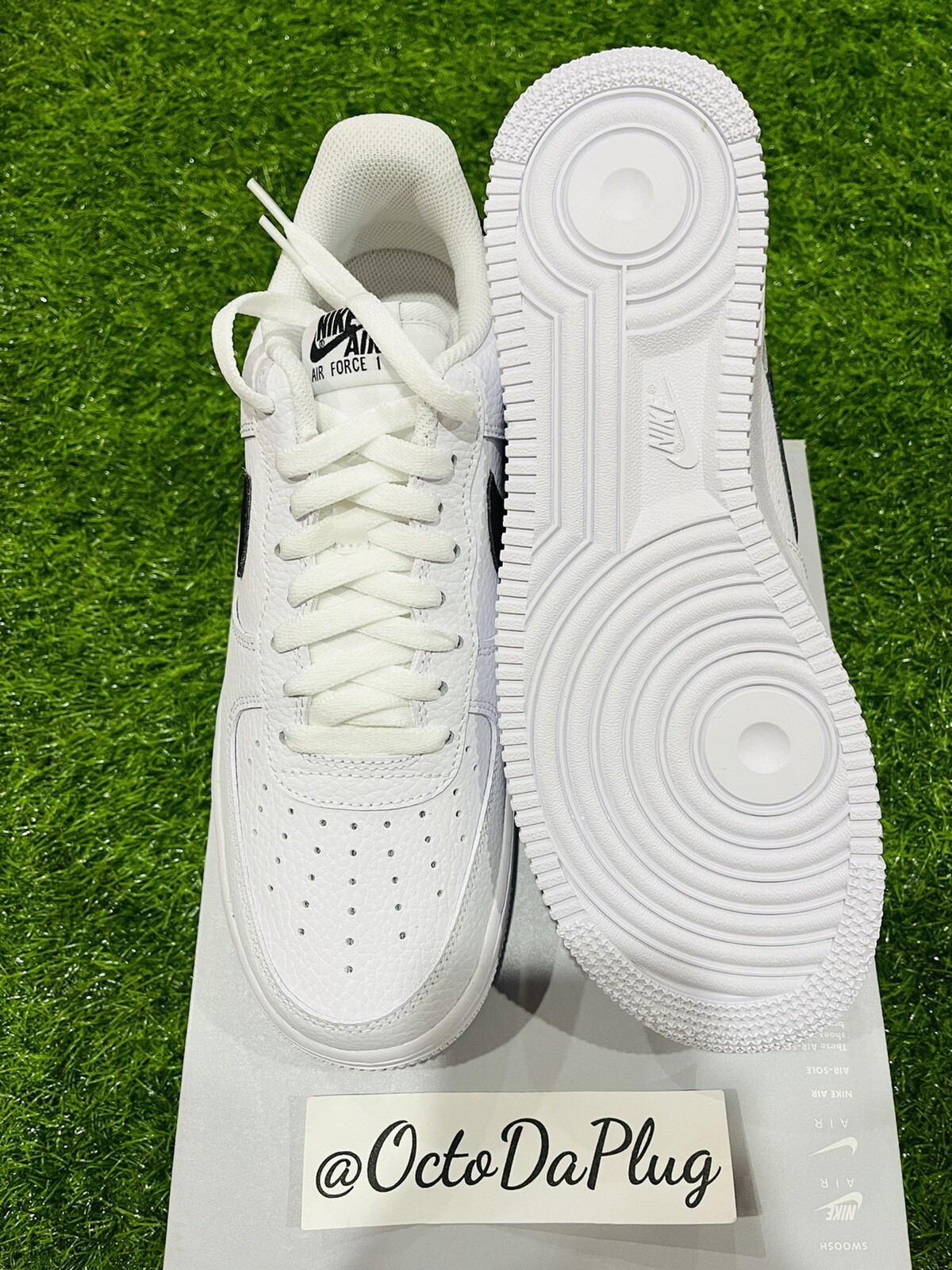 Nike Air Force 1 Low White Leather Mens Multi Size Shoes CT2302-100