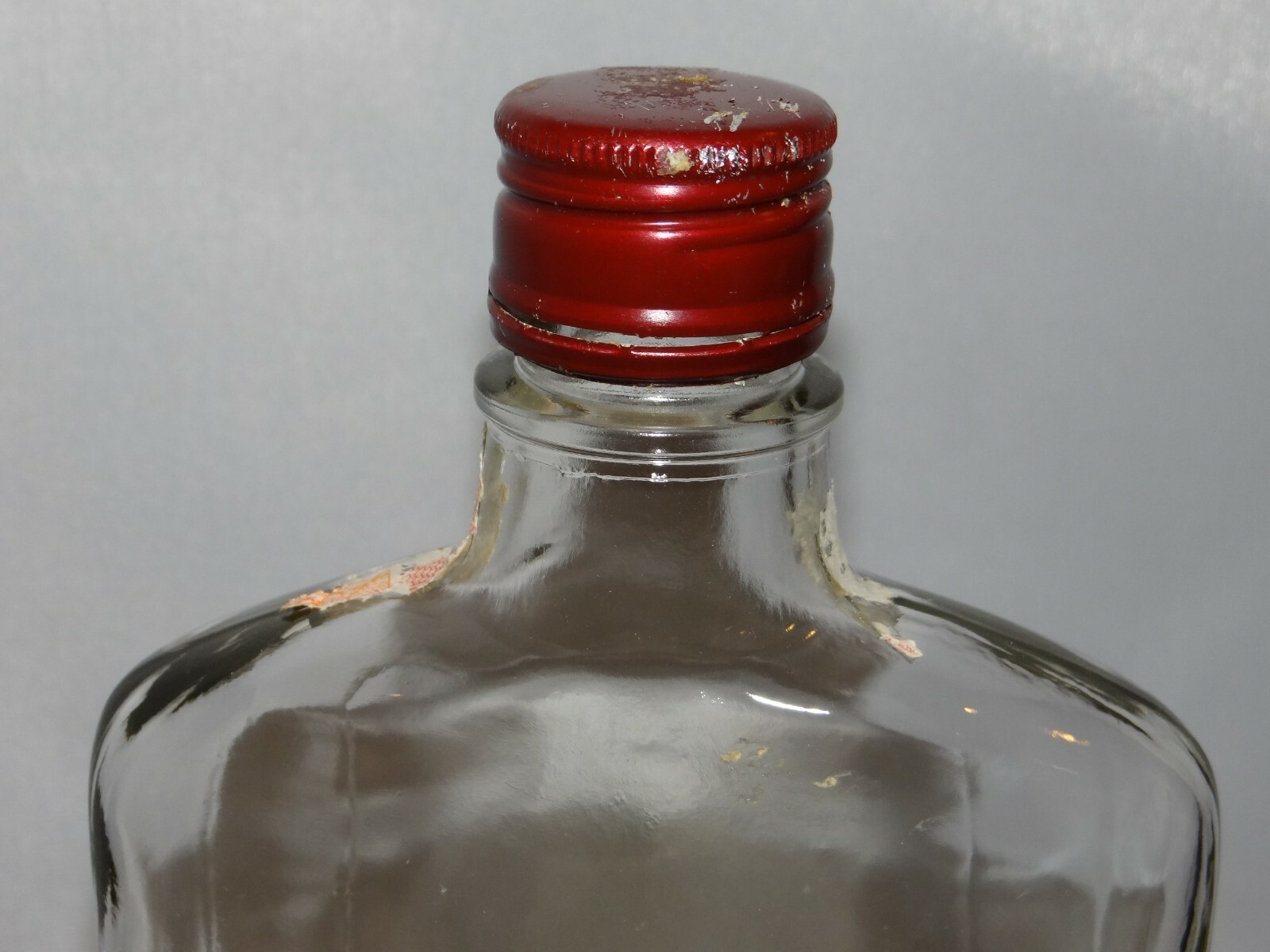 E & J Extra Smooth Brandy Empty Bottle 4/5 Pint Glass Vintage