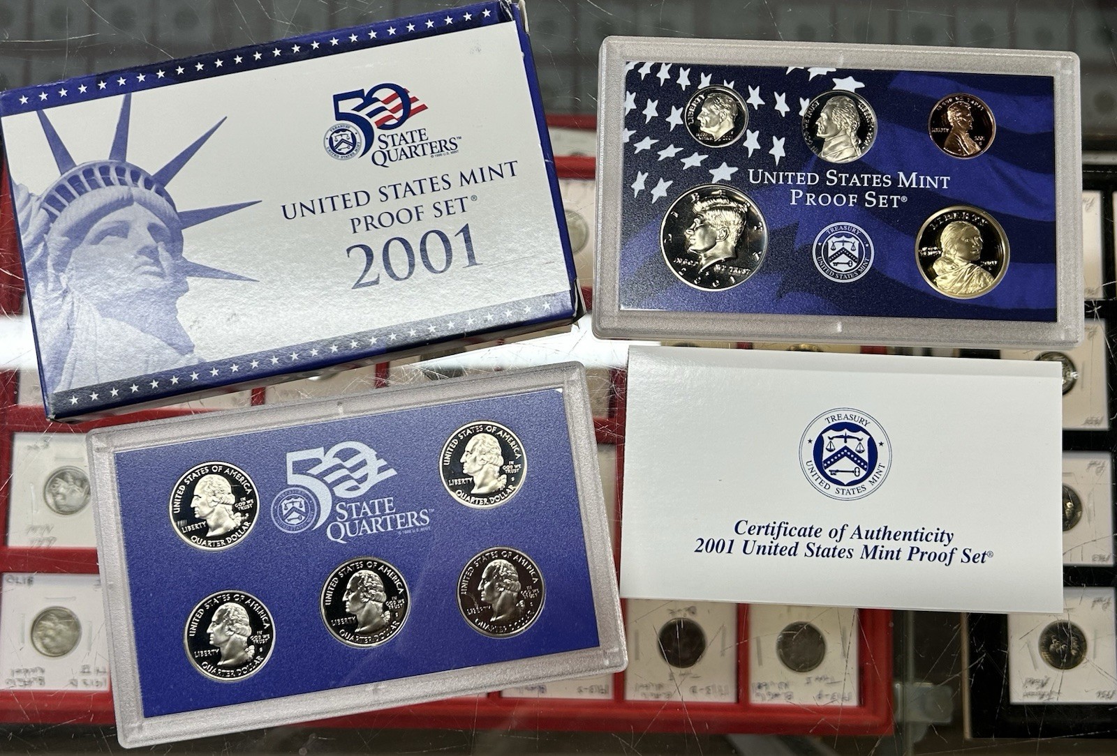 2001 United States Proof Set w/OGP