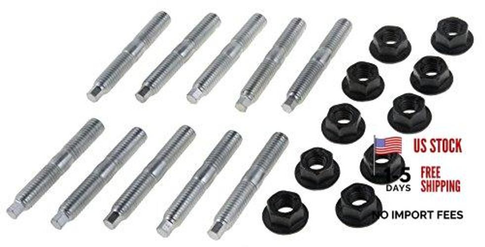 03411B Exhaust Manifold Hardware Kit Compatible with Select Ford / Lincoln /
