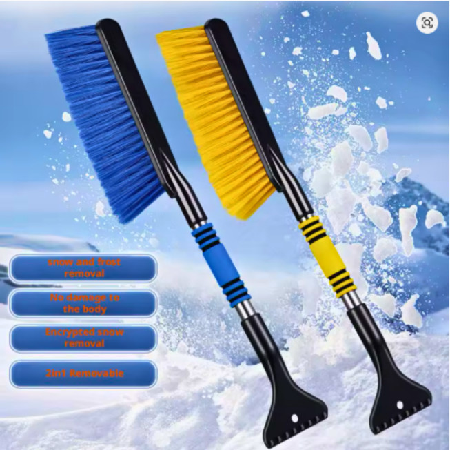 Extendable Car Snow Brush & Ice Scraper Telescopic Windshield Snow Shovel Tool