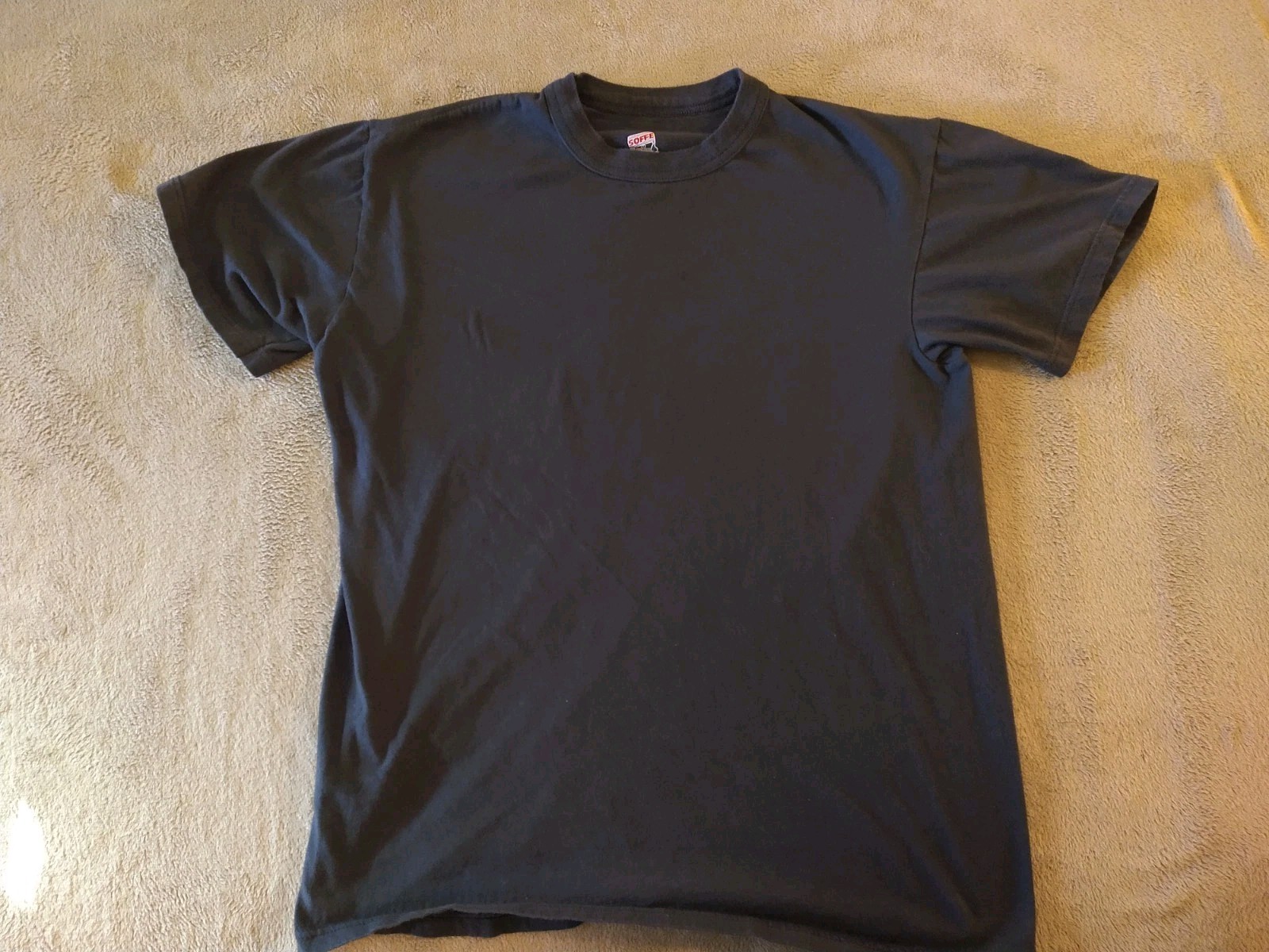 Soffe Shirt Men's Medium BlueUS Army Military Issue Tee Fitness Summer USA