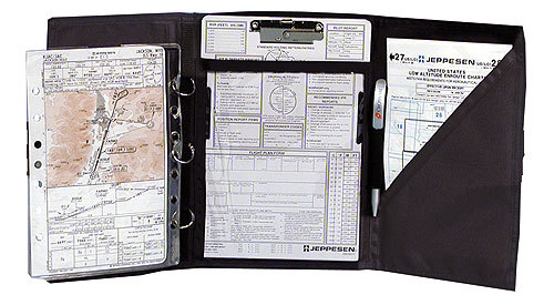 JEPPESEN IFR 3 RING TRIFOLD KNEEBOARD  p/n 10001298  JS626010