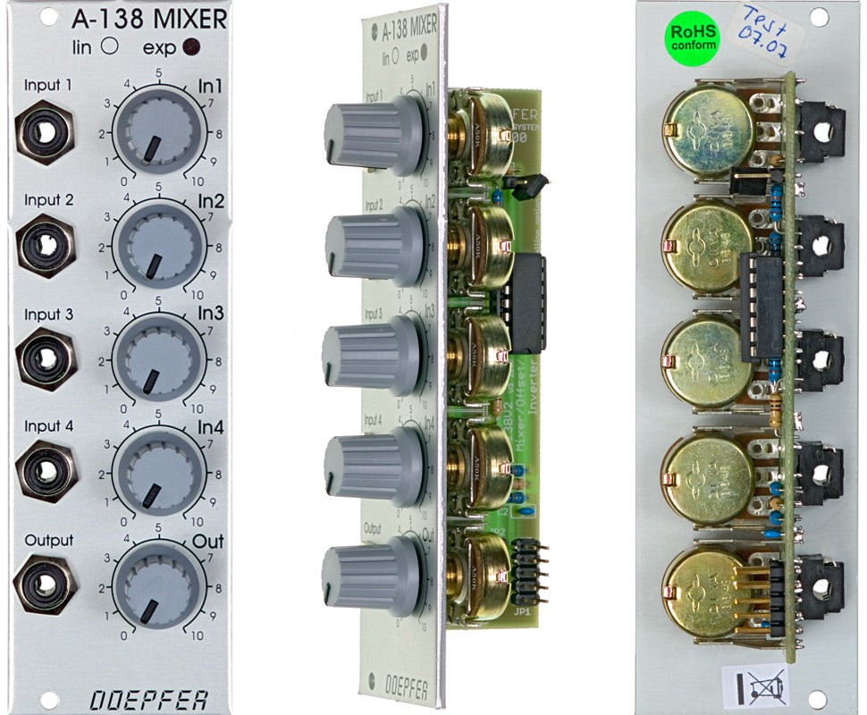DOEPFER A-138A LINEAR MIXER : NEW : [DETROIT MODULAR]
