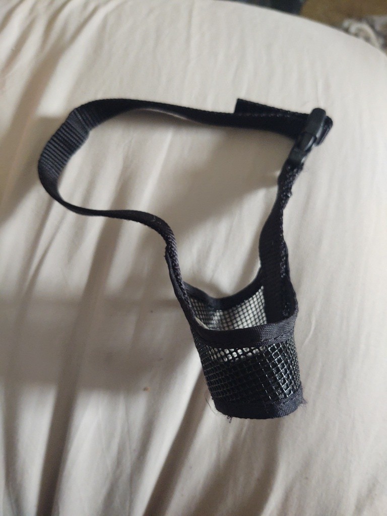 Dog Muzzle Cover Puppy Medium and Small-Sized Dogs Prevent Barkin Eating Bite