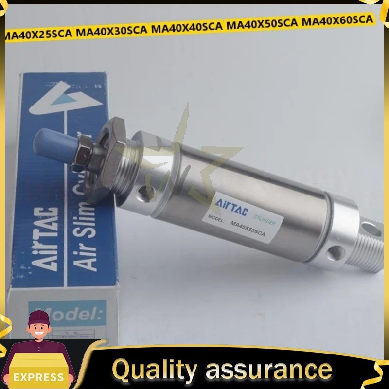 MA40X25SCA MA40X30SCA MA40X40SCA MA40X50SCA MA40X60SCA 1X AirTAC Cylinder NEW