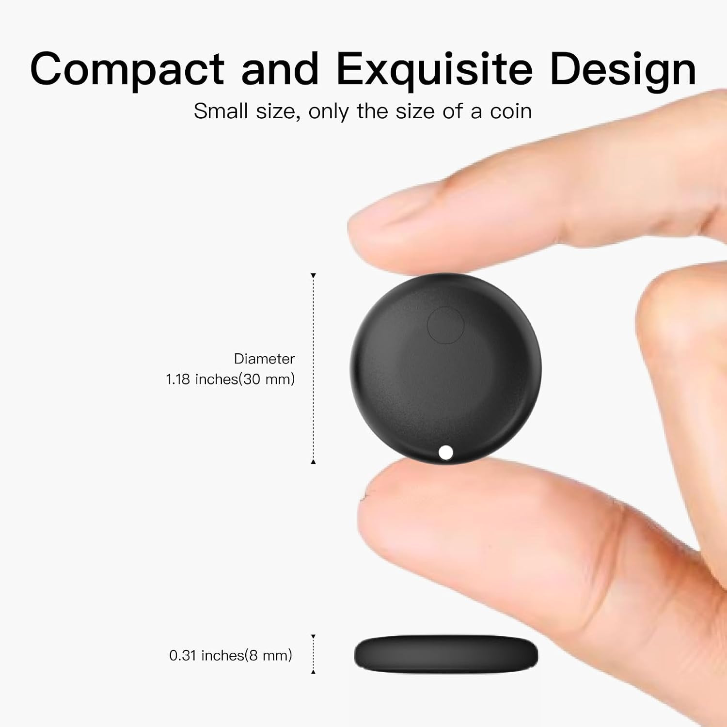 RAINDROPS Air Tracker Tags for Android, Air Tags-4 Pack Bluetooth Tracker Works