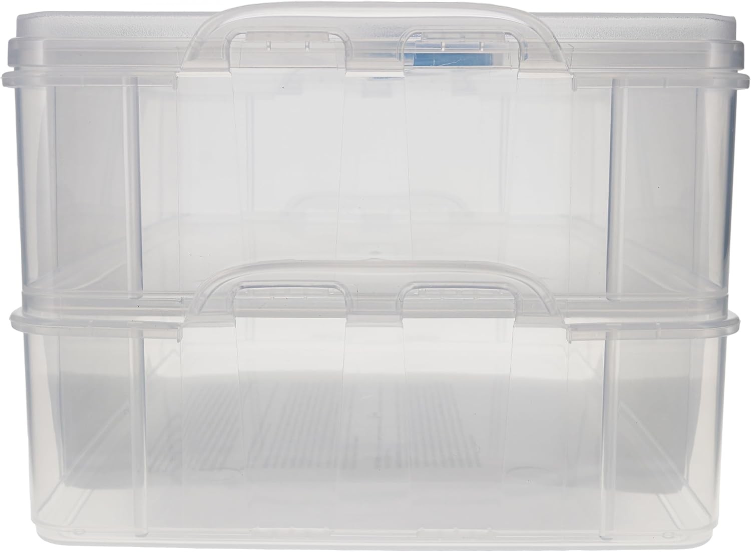 Stackable Storage Bin for Tools & Crafts, Clear, BPA-Free