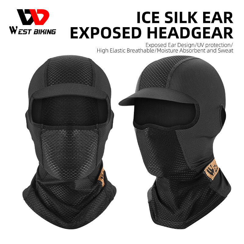 Cooling Breathable Cycling Cap Motorcycle Balaclava Helmet Liner Hat Headgear