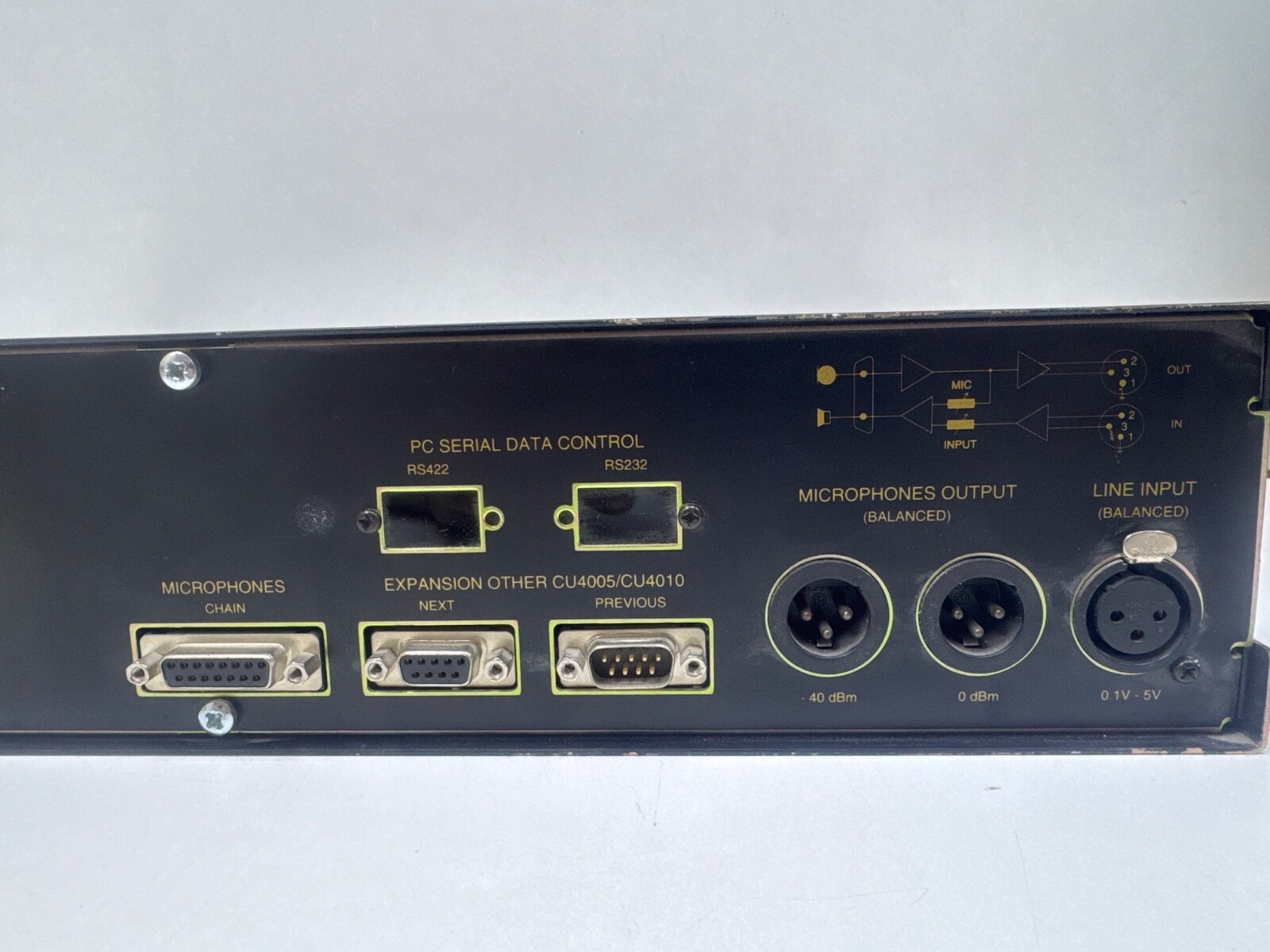 DIS Danish Interpretation System CU4005 Central Unit