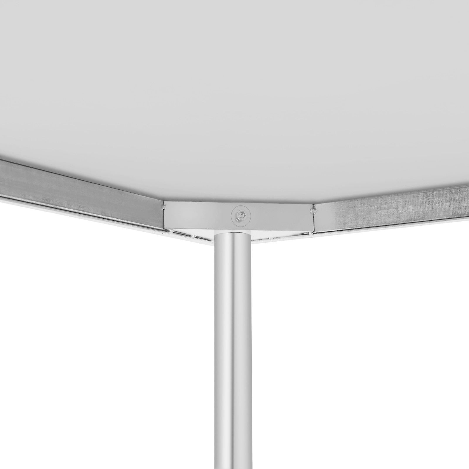 Work Table Commercial Work Table with Adjustable Under Shelves 3-Tier Work Table