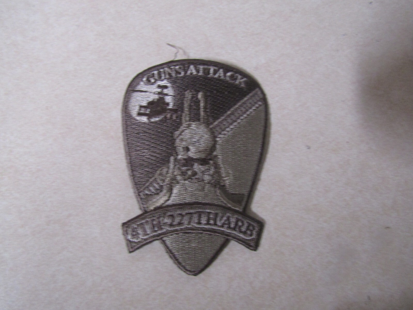MILITARY PATCH SEW ON 4TH 227TH ARB GUNS ATTACK AVIATION HELECOPTER