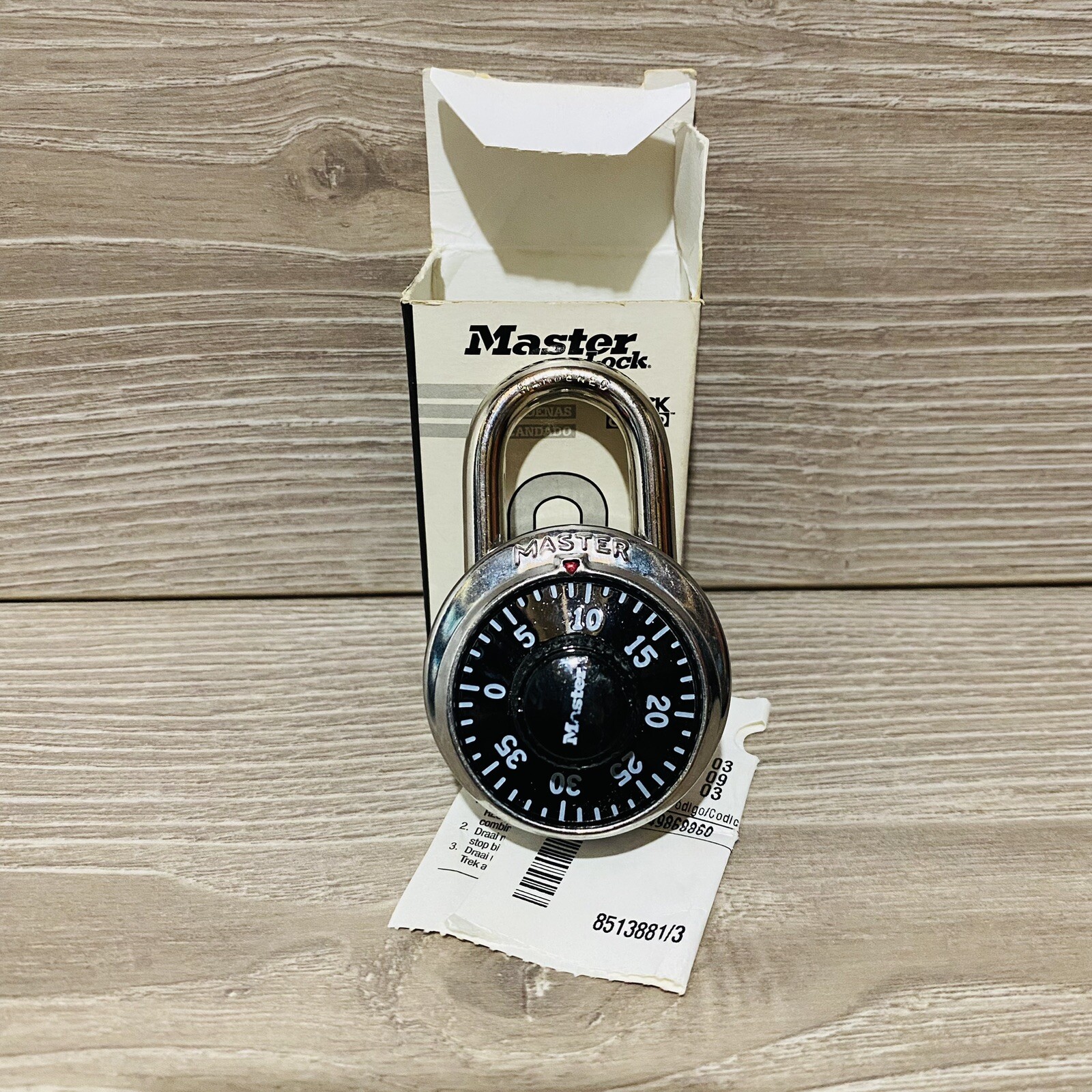 Master Lock 1500 Combination Lock great For School/ Gym Lockers