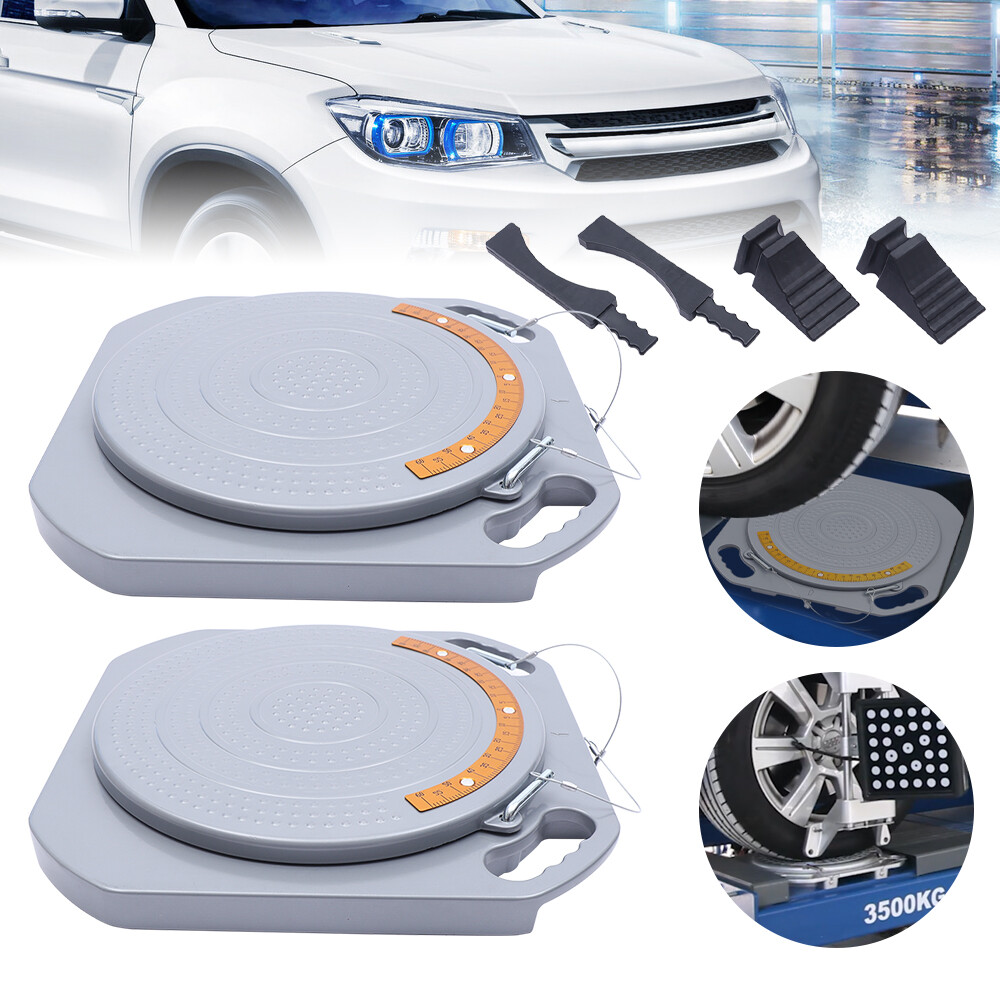1 Pair Alignment Tool Alignment Turn Plates Car Front End Wheel Alignment Tools