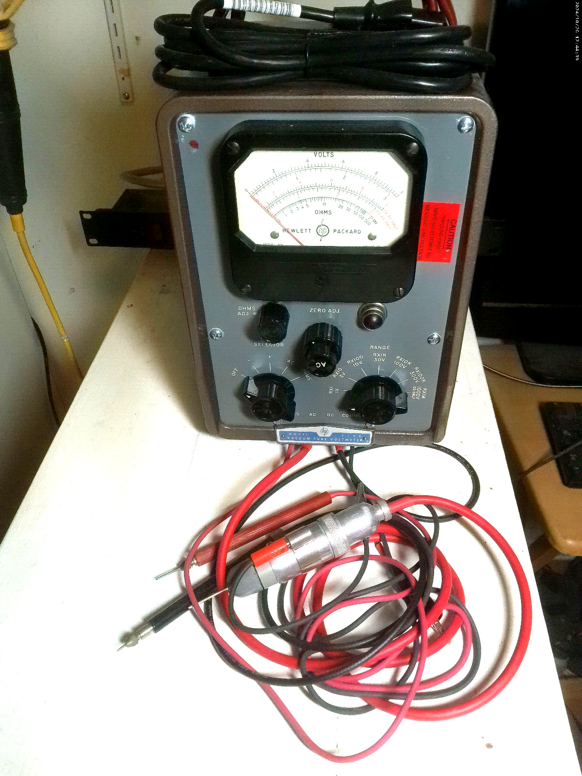 HP-410B VTVM #6, SN 5144, Overhaul Complete