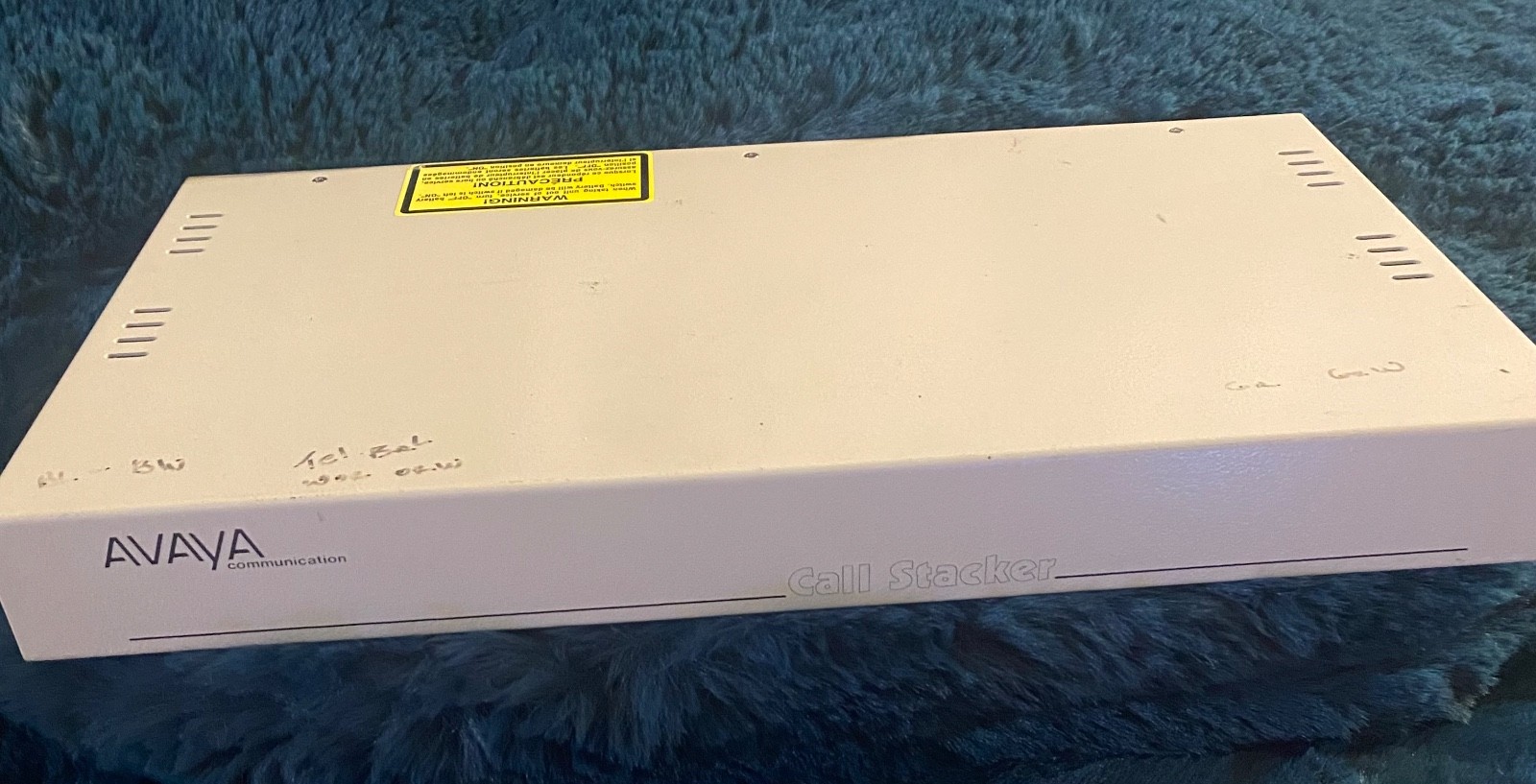 NOT WORKING/ FOR PARTS- Avaya Call Stacker MMU2-67RAB-CS Serial 133328