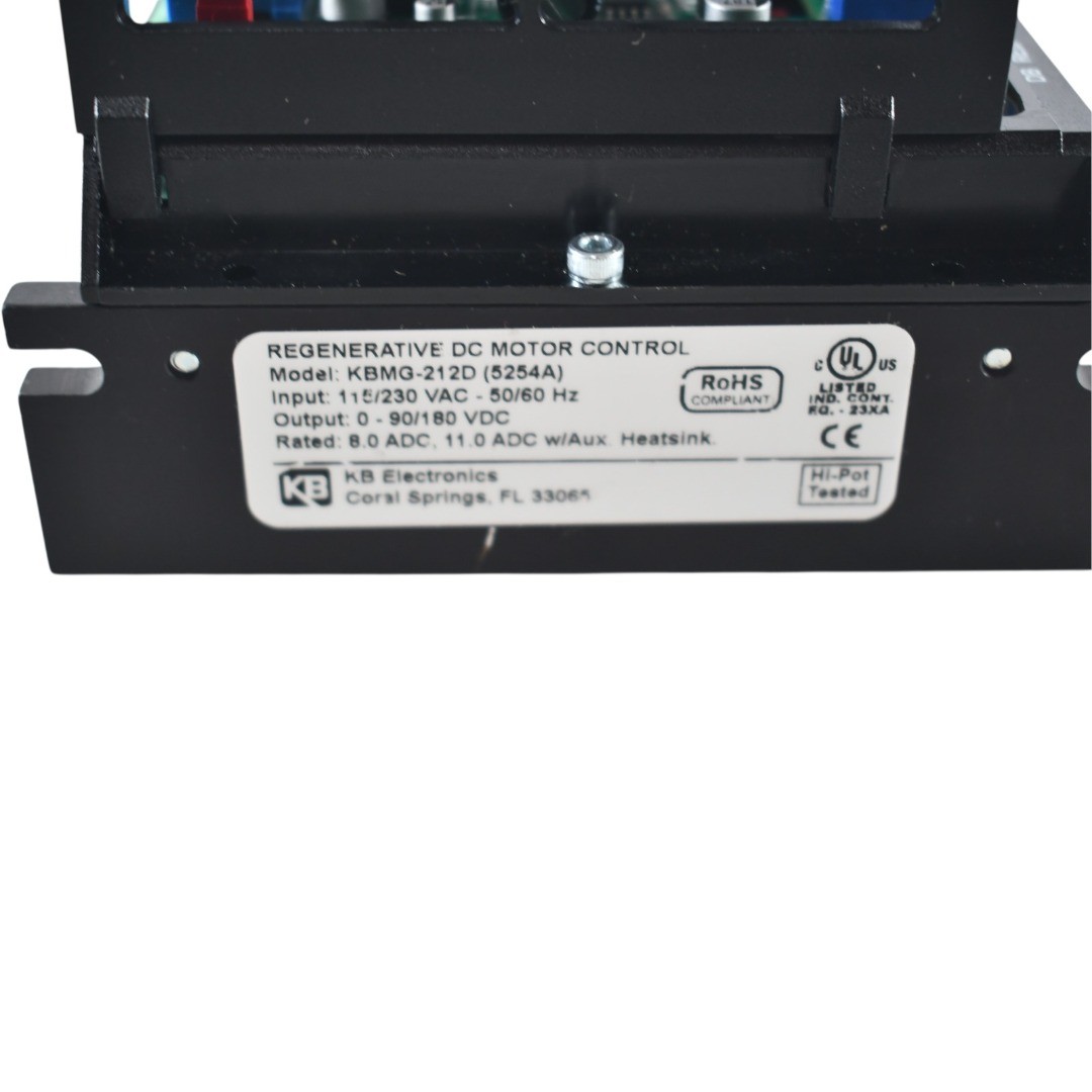 NEW KB Electronics KBMG-212D Regenerative DC Motor Control 5254A SCR Chassis Dri