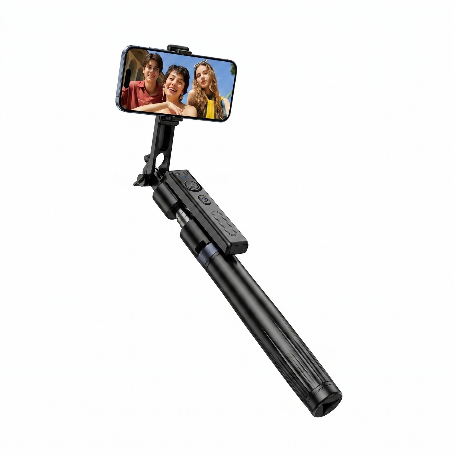 76'' Selfie Stick Auto Face Tracking Tripod 360° Rotation with Remote Control