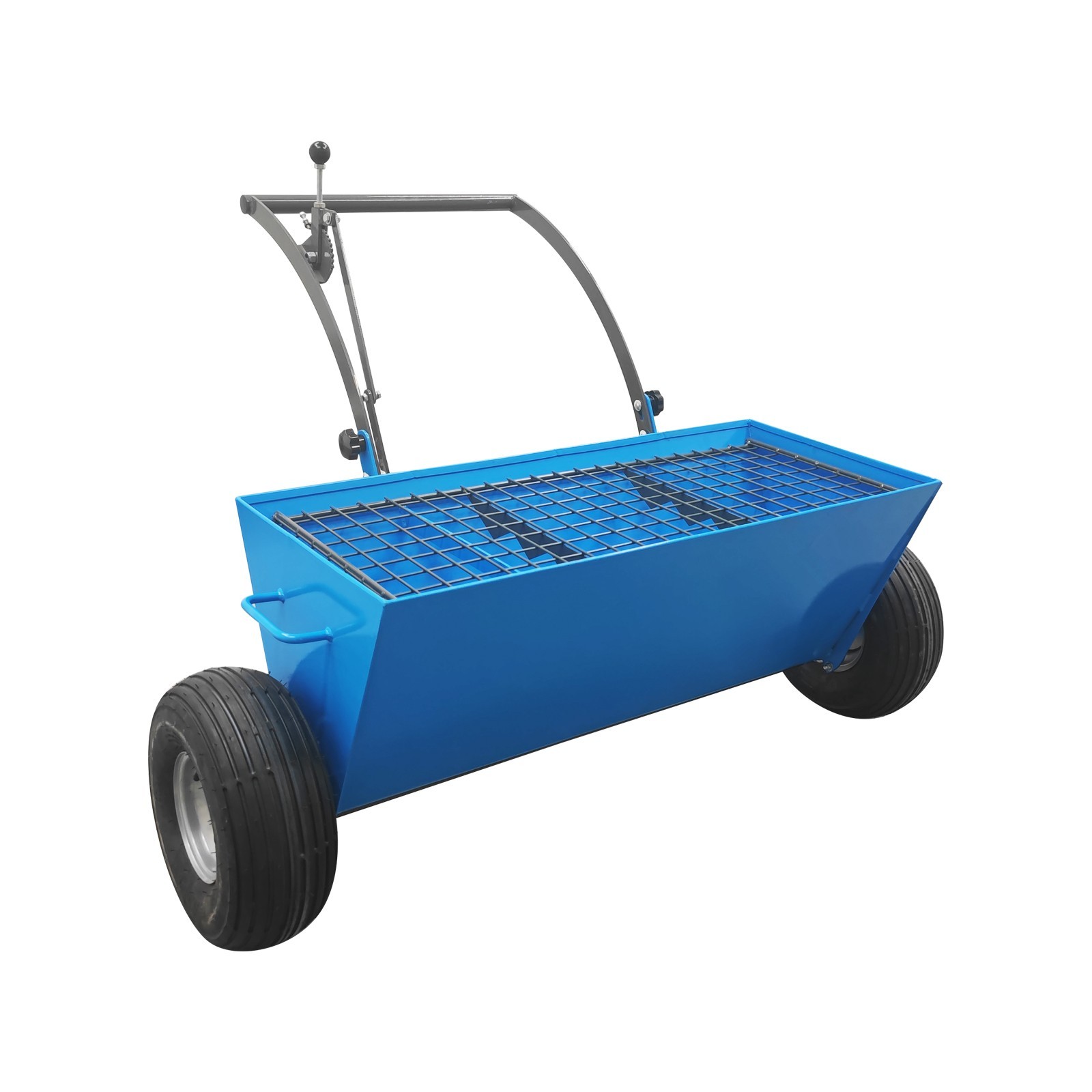 Hand-pushed Corundum Spreader with Large-Capacity Hopper for Floor Construction