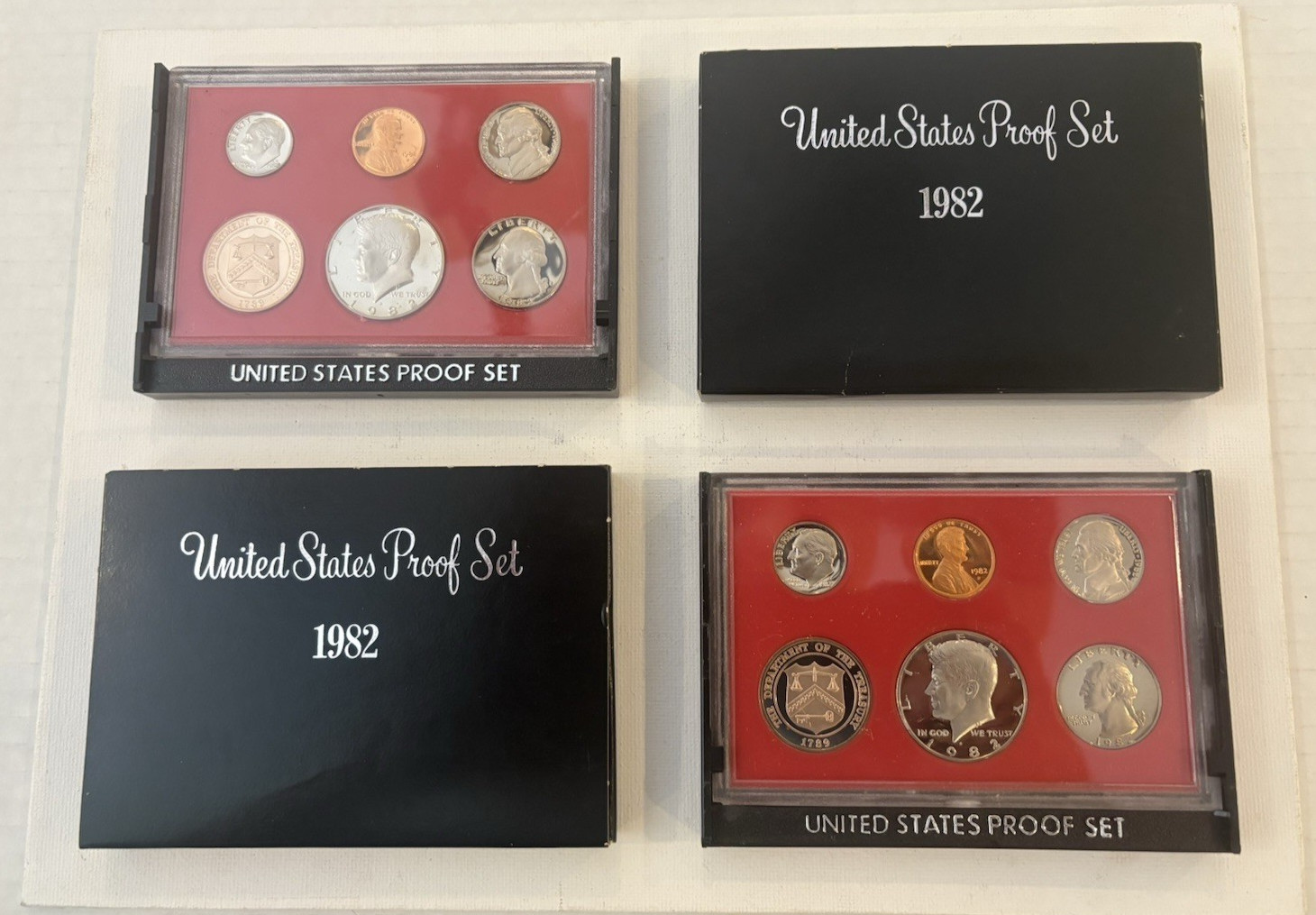 1982 S United States Proof Set- Set of 2
