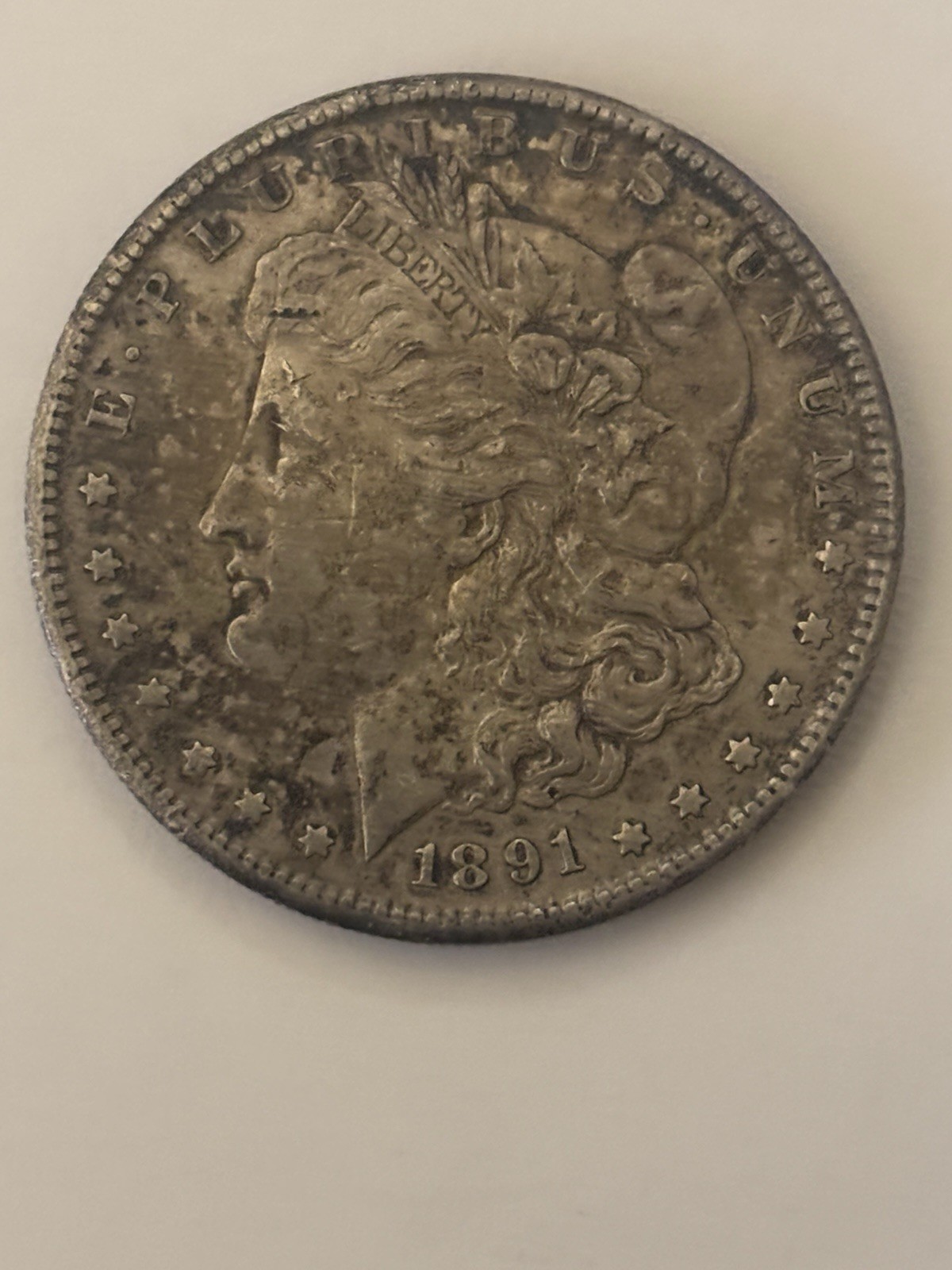 1891 S  Morgan Silver Dollar Coin